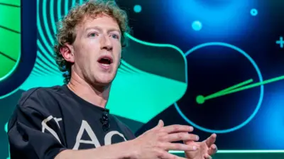 Mark Zuckerberg seen in September 2024