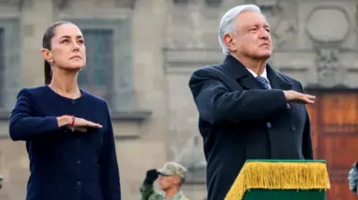 Sheinbaum y AMLO 