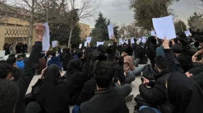 تجمع اعتراضی دانشجویان در ایران 