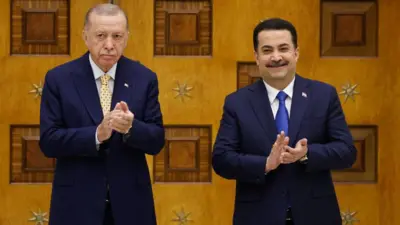 Cumhubaşkanı Erdoğan ve Başbakan Muhammed al Sudani