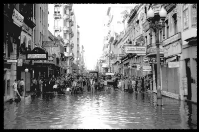 Foto de enchente de 1941