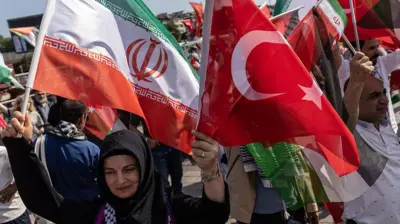 تظاهرات ضد اسرائیلی در ترکیه