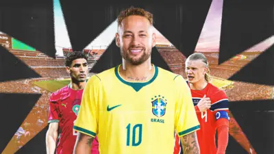 Montagem com Neymar.
