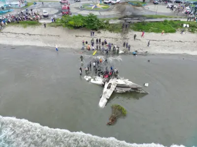 avião caído na praia com pessoasjogo de jogo de carrovolta