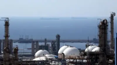 South Pars offshore gas plant