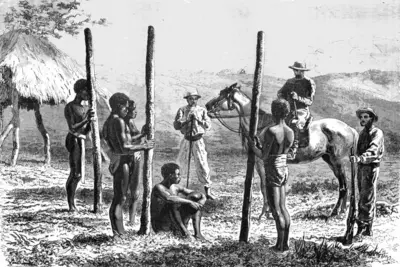 صورة تعود لعام 1875 لفنان مجهول من كتاب "رحلات مصورة" بقلم إتش. دبليو. بيتس