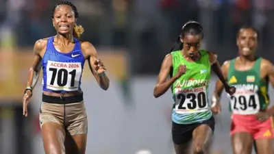 Imanizabayo yaciye kuri Samia wa Djibouti na Zeyen wa Ethiopia aba uwa mbere mu kwiruka 5 Km akoresheje 23:25.92