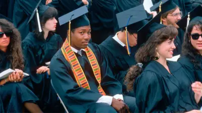 African-American graduate, UCLA, Los Angeles, CA 