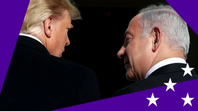 Donald Trump and Benjamin Netanyahu 