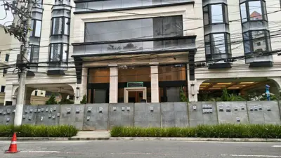 Sede do banco Master em São Paulo fechada. 