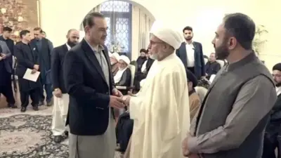 دیدار منیر با عملمای شیعه