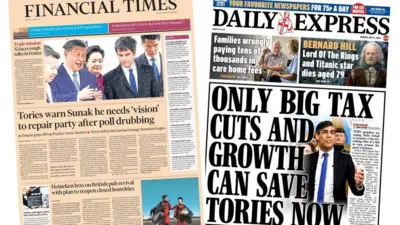 Financial Times and Daily Express