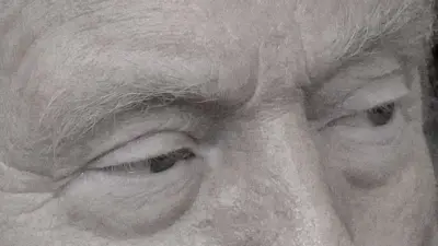 Imagen cerrada de Donald Trump