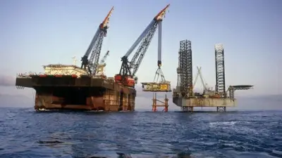 Plataforma de petróleo offshore