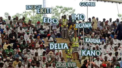 Dalagets a wurin zaben fitar da dan takarar shugaban Najeriya na jam'iyyar PDP a ranar 28 ga watan Mayu, 2022