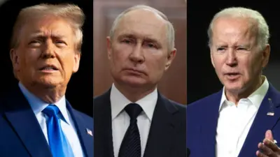 Трамп, Путин, Байден