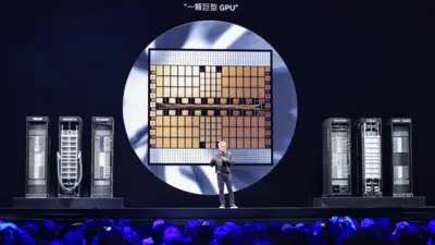 电脑设备制造商辉达（Nvidia）执行长黄仁勋今年5月宣布，台北士林北投科技园区将成为海外总部新址