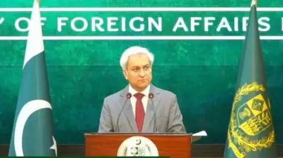 طاهر اندرابی، سخنگوی وزارت خارجه پاکستان
