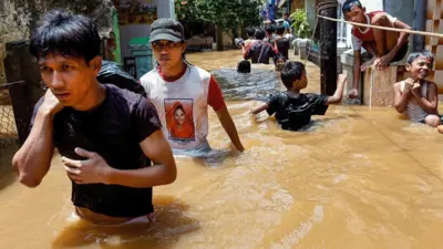 Inundación en Yakarta