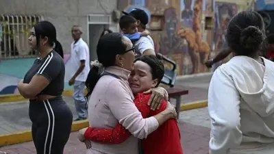 Warga Caracas yang selamat