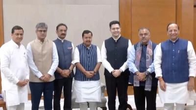 ਰਾਘਵ ਚੱਢਾ, ਸੰਦੀਪ ਪਾਠਕ, ਤਰੁਣ ਚੁੱਘ