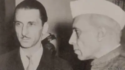 जेआरडी टाटा और जवाहरलाल नेहरू