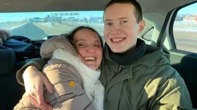 Виктор Филинков вместе с женой, общественным защитником Евгенией Кулаковой