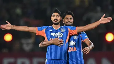 अर्शदीप सिंह और हर्षित राणा