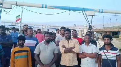 ईरान से लौटे तमिलनाडु के मछुआरे