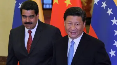 मादुरो, शी जिनपिंग के साथ