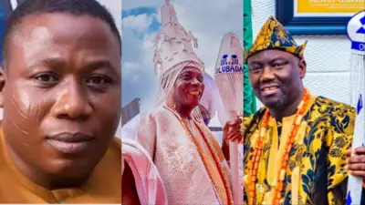 Aworan Sunday Igboho, Olubadan ati Alaafin