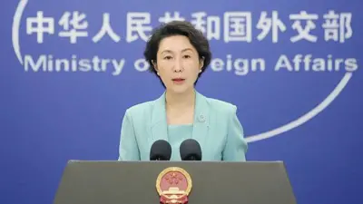 تصویر مائو نینگ سخنگوی وزارت خارجه چین