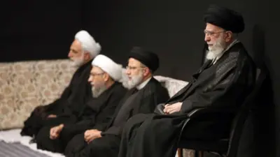 خامنه‌ای، رئیسی، لاریجانی و اژه‌ای