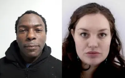 Constance Marten e Mark Gordon, fichados pela polícia
