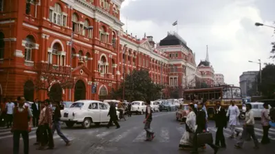 वर्ष 1980 में राइटर्स बिल्डिंग परिसर