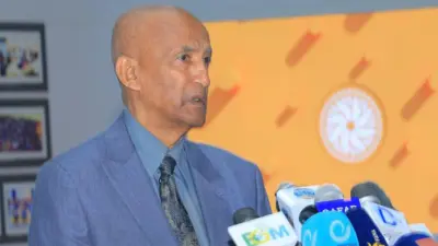 Komishanara Olaanaa Komishinii Marii Biyyaalessaa Itoophiyaa Prof. Masfin Arayaa 