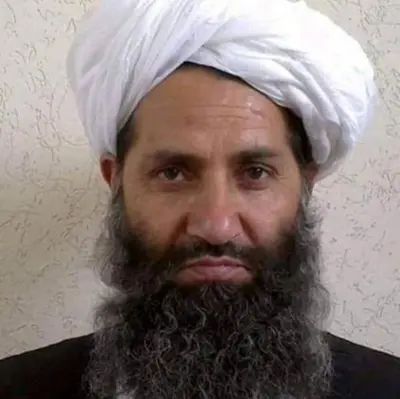 تصویری منتسب به هبتالله آخندزاده، رهبر طالبان