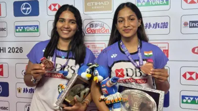 गायत्री गोपीचंद और उनकी महिला युगल जोड़ीदार त्रिशा जॉली