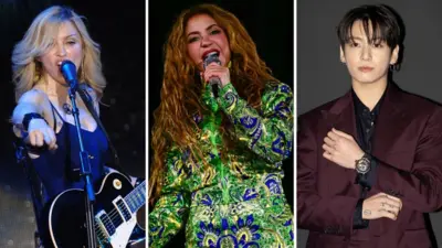 Madonna, Shakira i BTS.