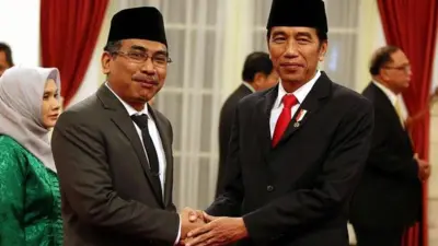 Yahya Cholil Staquf, NU, Jokowi