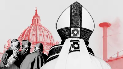 Ilustración sobre el cónclave