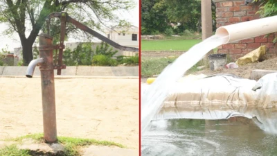 ਨਲਕੇ ਅਤੇ ਟਿਊਬਵੈਲ ਦੀ ਫੋਟੋ