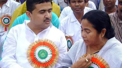 மேற்கு வங்கம், மம்தா பானர்ஜி, சுவேந்து அதிகாரி, திரிணாமுல் காங்கிரஸ், பாஜக