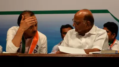 अजित पवार और शरद पवार