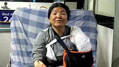 अस्पतालमा उपचाररत धादिङ बस दुर्घटनाकी यात्रु याङ्जी शेर्पा