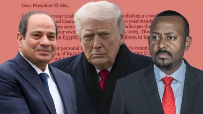 Ministira Muummee Itoophiyaa Abiy Ahimad, Pirezidantii US Donaald Tiraamp fi Pirezidantii Masrii Abdal Fattaah al-Siisii