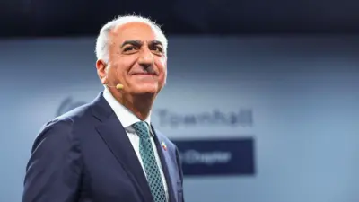 عکس شاهزاده رضا پهلوی در کنفرانس امنیتی مونیخ ۲۰۲۶