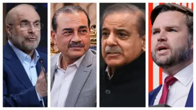 رهبران پاکستان و ایران 