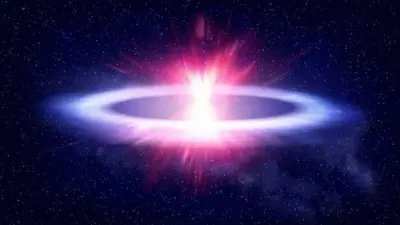 Explosão espacial.