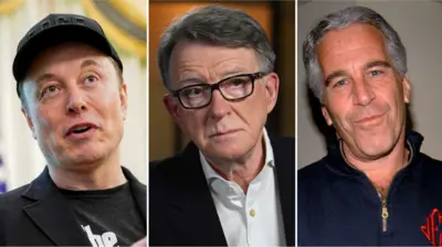 Các ông Musk, Mandelson và Epstein